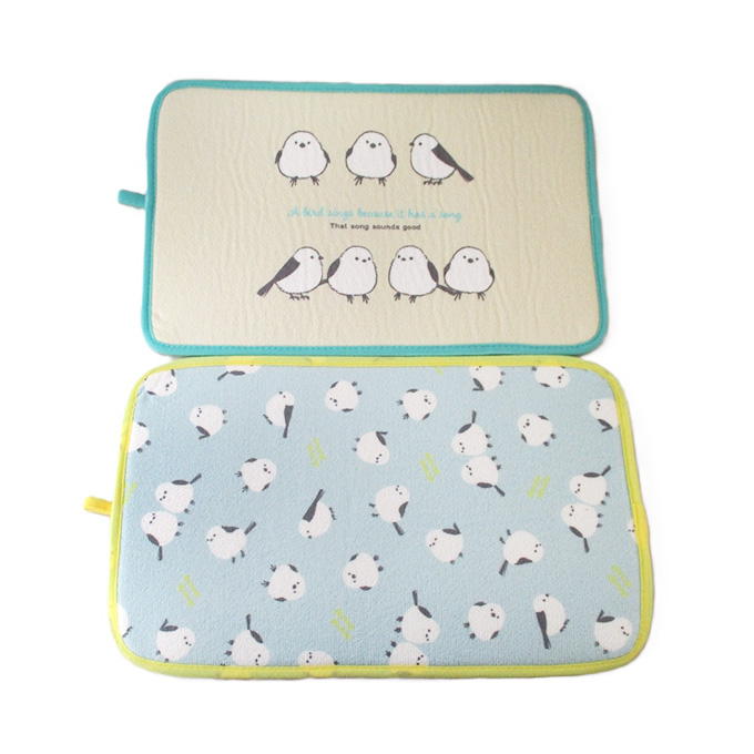 まとめ買い】水切りマット 2枚セット シマエナガ 0834/309672 | ワッツ