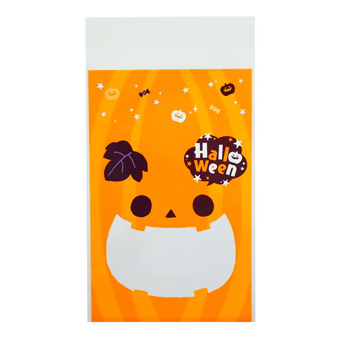 【まとめ買い】ビニールバッグ 糊付 10Pパンプキン 0911/309894