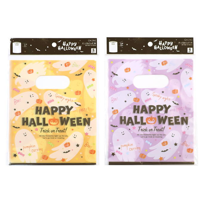 【まとめ買い】オーバルバッグ SS 6P キラキラハロウィン 0911/309902