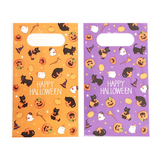【まとめ買い】オーバルバッグ SS 6P ハロウィンキャット 0911/309903