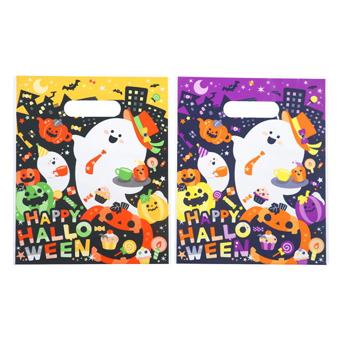 【まとめ買い】オーバルバッグ S 5P ハロウィンシティー 0911/309904