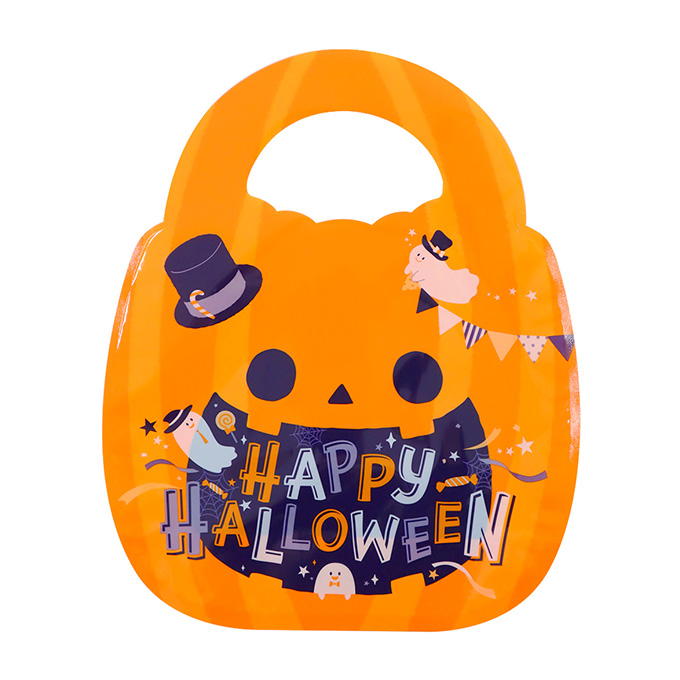 【まとめ買い】オーバルバッグ M ダイカット 2P パンプキン 0911/309910