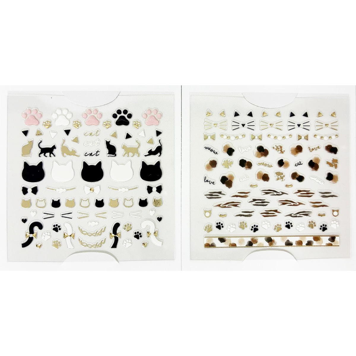 【まとめ買い】LJ ネイルシール ネコ003 0328/311326