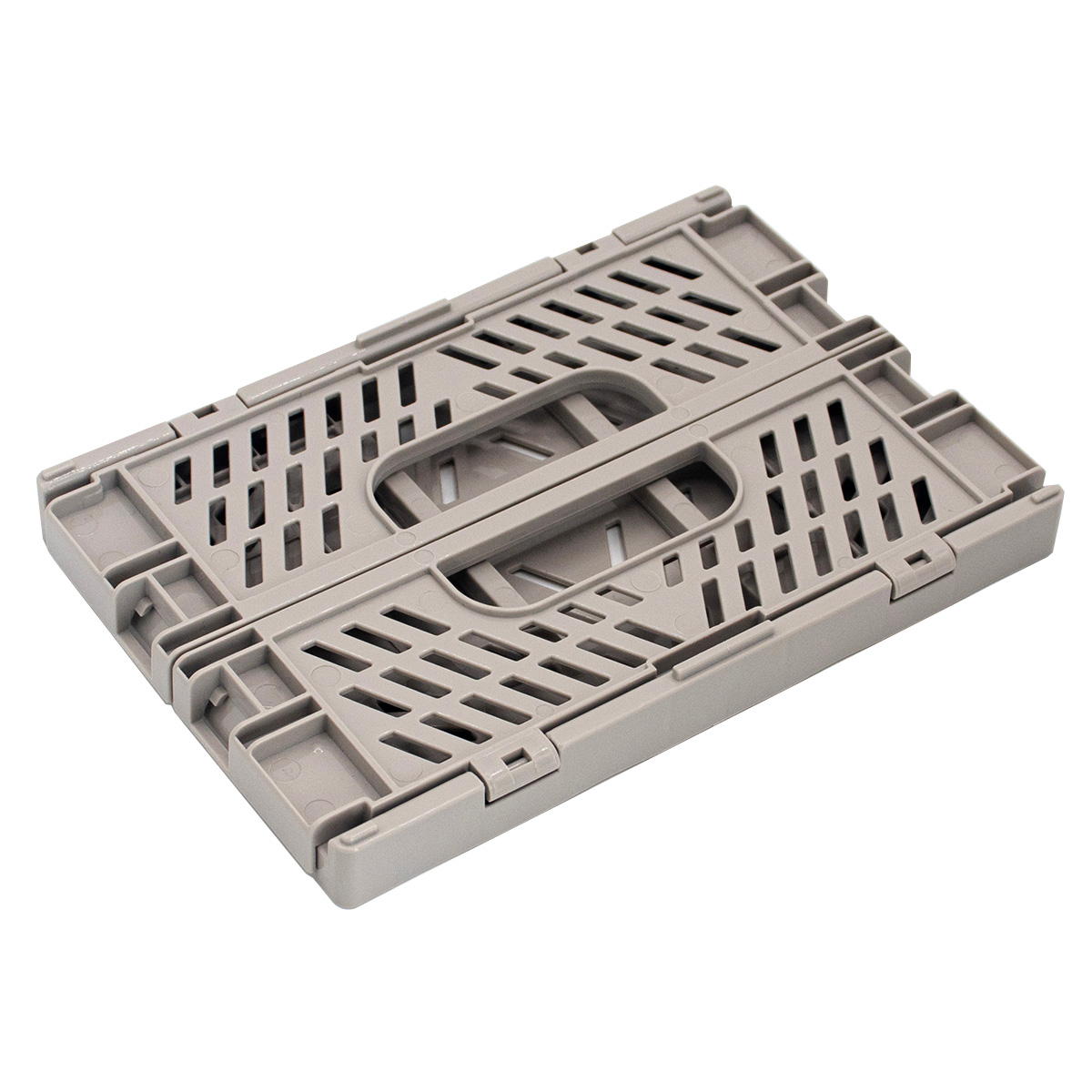 【まとめ買い】折りたたみコンテナS60 グレージュ 0847/311926