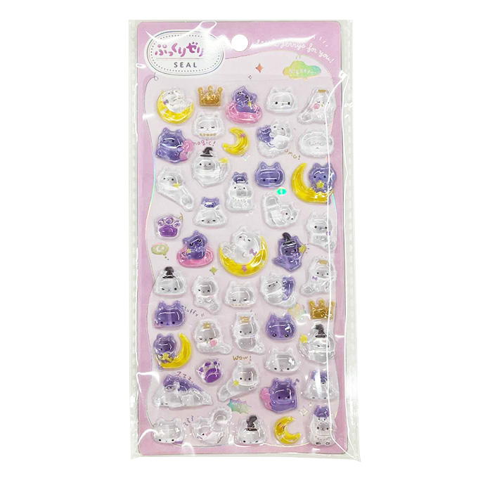 【まとめ買い】ぷっくりゼリーシール ねこ 0960/313052