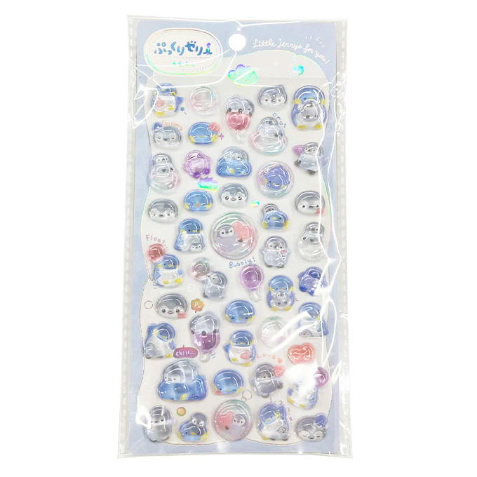 【まとめ買い】ぷっくりゼリーシール ぺんぎん 0960/313053
