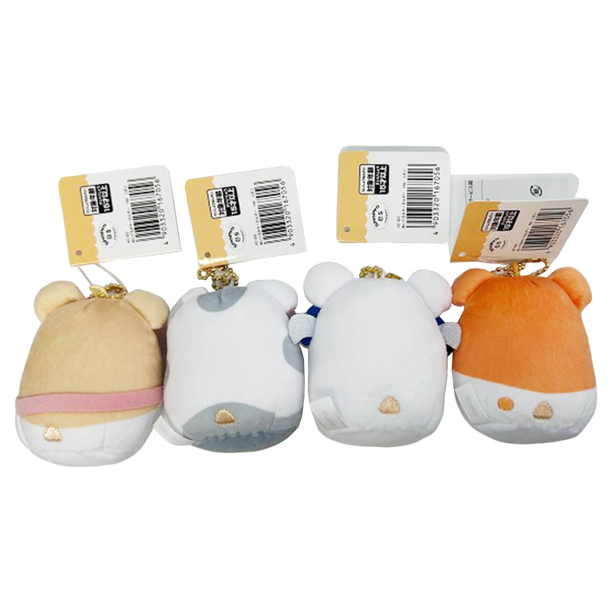 ● ハム太郎　キャラクターグッズ まとめ買い】ハム太郎 ぬいぐるみキーホルダー 0459/313565 | ワッツ