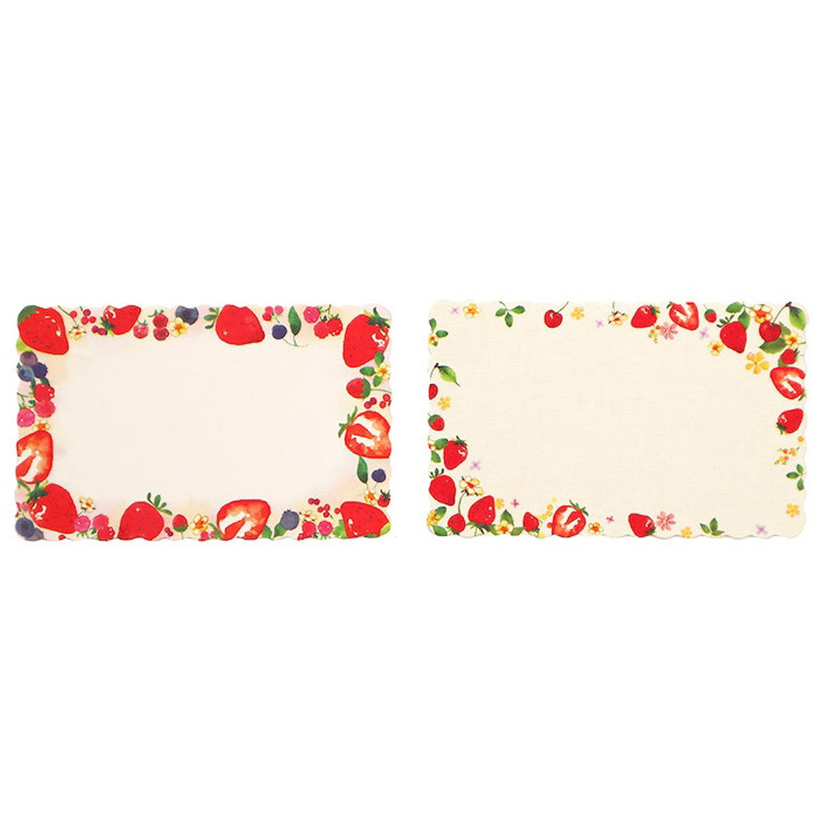 【まとめ買い】ミニカード ダイカット 15P ベリー 0911/313569