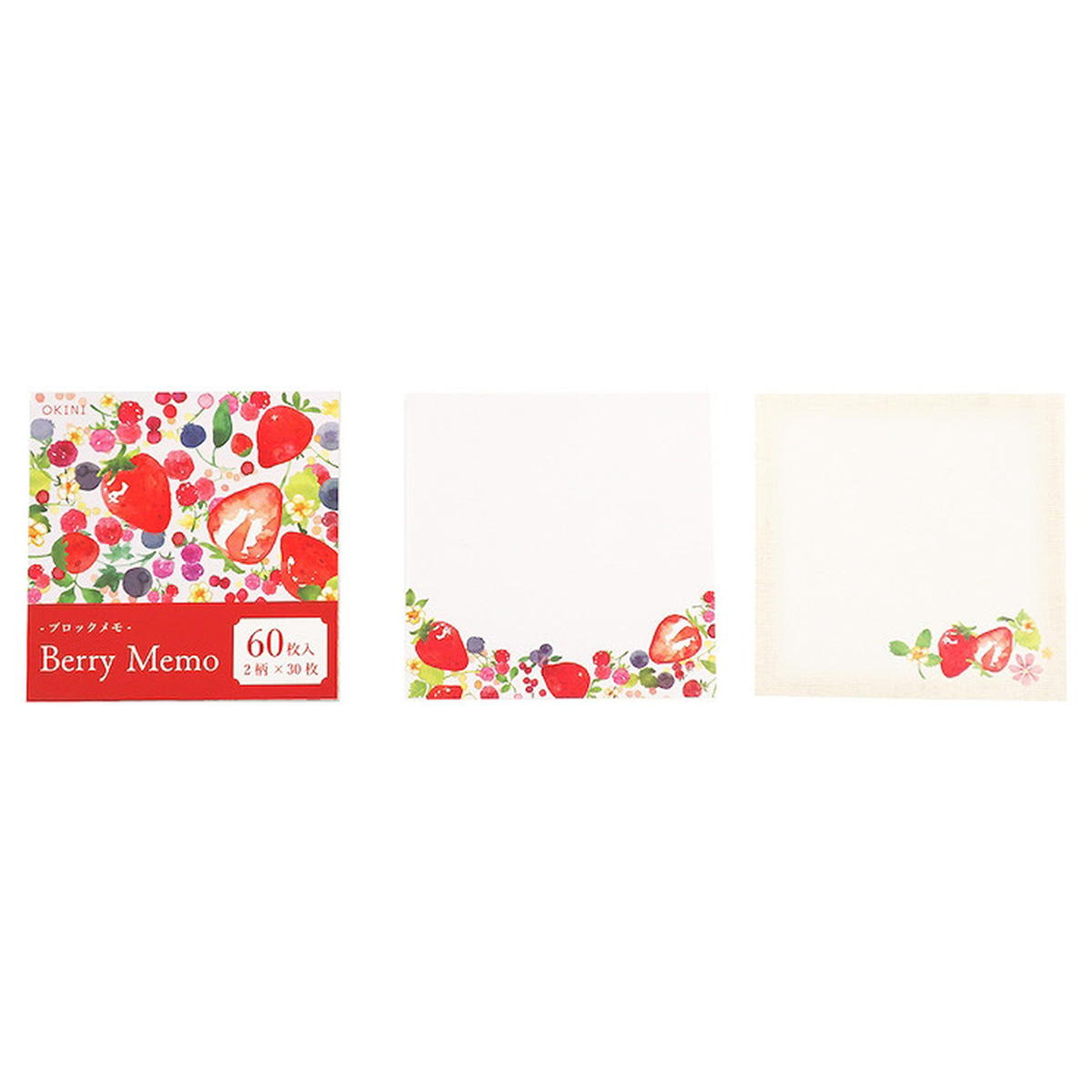 まとめ買い】ブロックメモ 60P ナチュラルベリー 0911/313570 | ワッツ