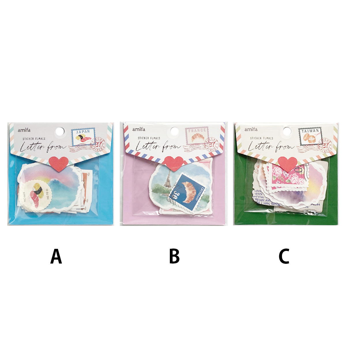 【まとめ買い】フレークシール 27P Letter from 0356/313716