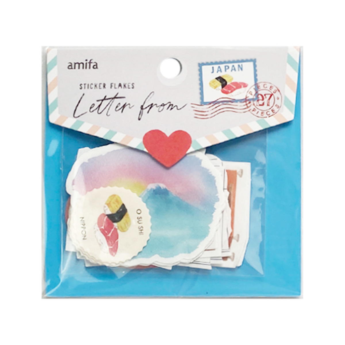 【まとめ買い】フレークシール 27P Letter from 0356/313716