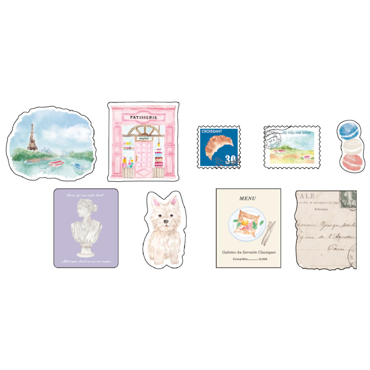 【まとめ買い】フレークシール 27P Letter from 0356/313716