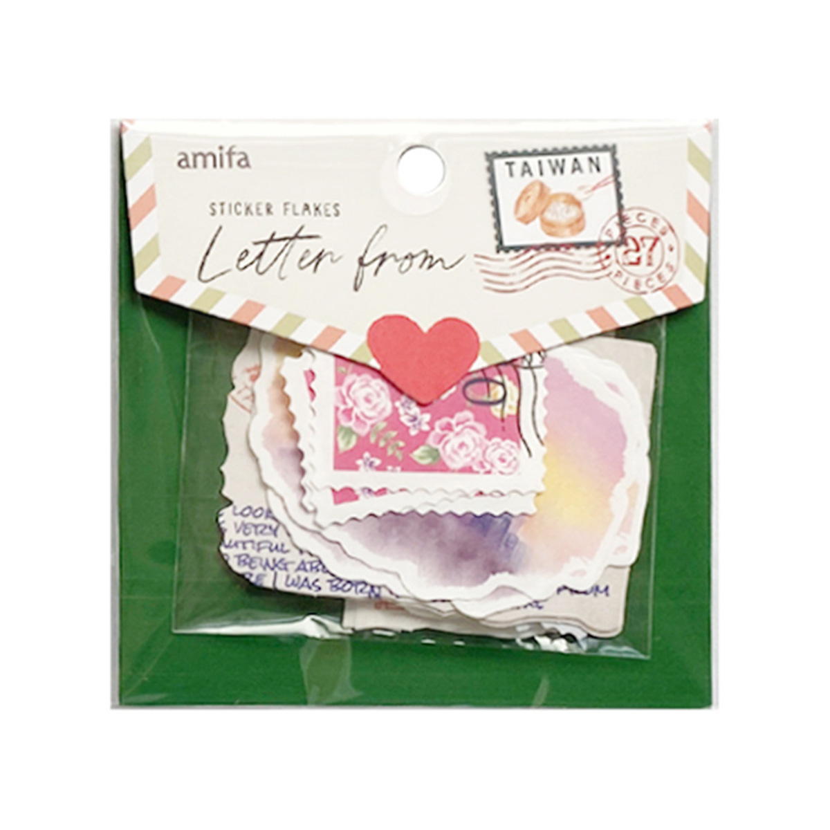 【まとめ買い】フレークシール 27P Letter from 0356/313716