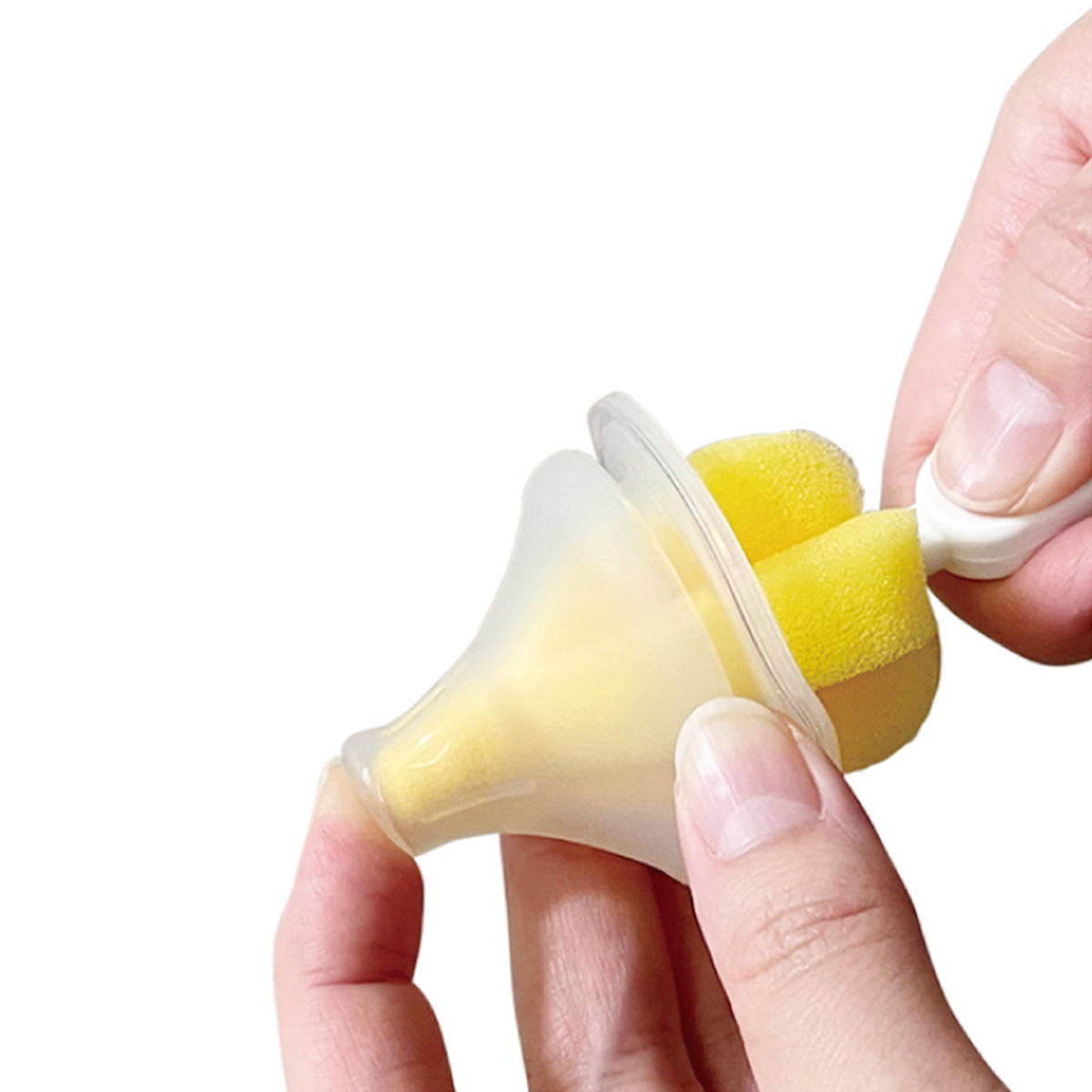 【まとめ買い】哺乳びんの乳首洗い スポンジ 2P 0510/313732