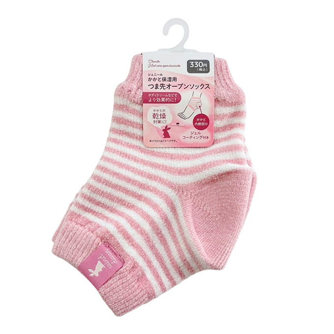 【まとめ買い】シェニールかかと保湿用ソックス PK 0834/314011
