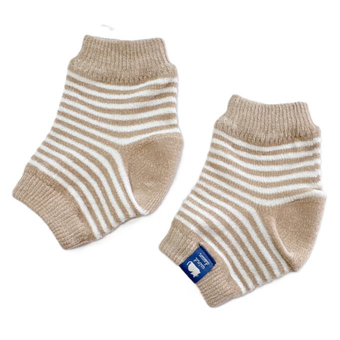 【まとめ買い】シェニールかかと保湿用ソックス BE 0834/314012
