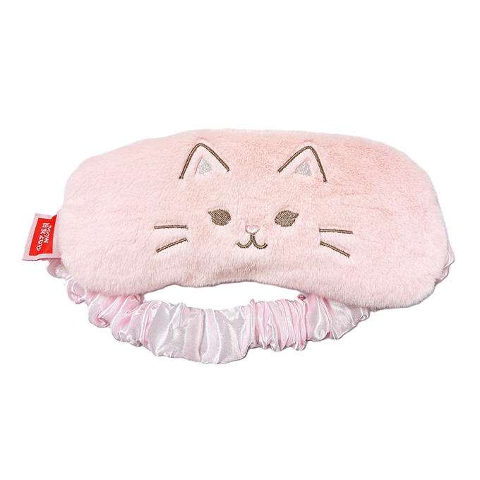 【まとめ買い】レンジであったかアニマルアイピロー ねこ柄 0834/314019