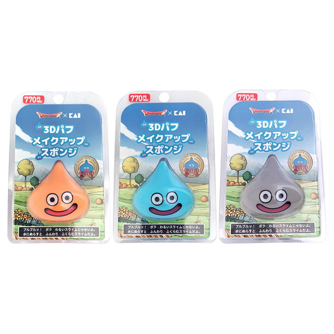 【まとめ買い】ドラクエスライム3Dメイクアップスポンジ 0474/314245