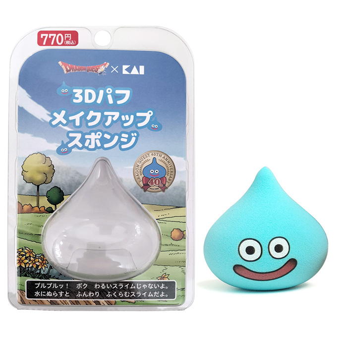 【まとめ買い】ドラクエスライム3Dメイクアップスポンジ 0474/314245