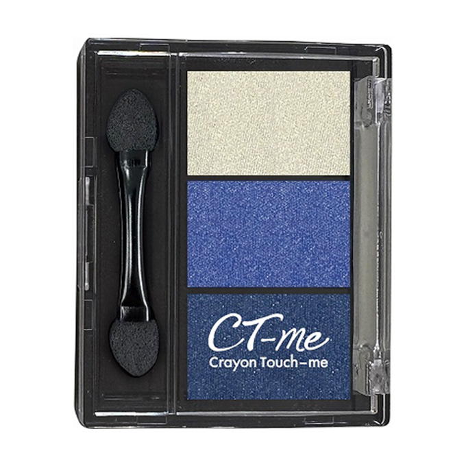 【まとめ買い】CTM三色アイシャドウ ラグーンブルー 0579/314522