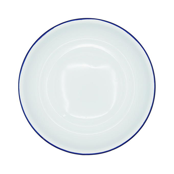 【まとめ買い】ホーロー皿 20cm 0330/314618