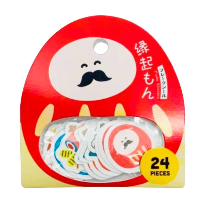 【まとめ買い】フレークシール 縁起もん和紙風 9001/314871