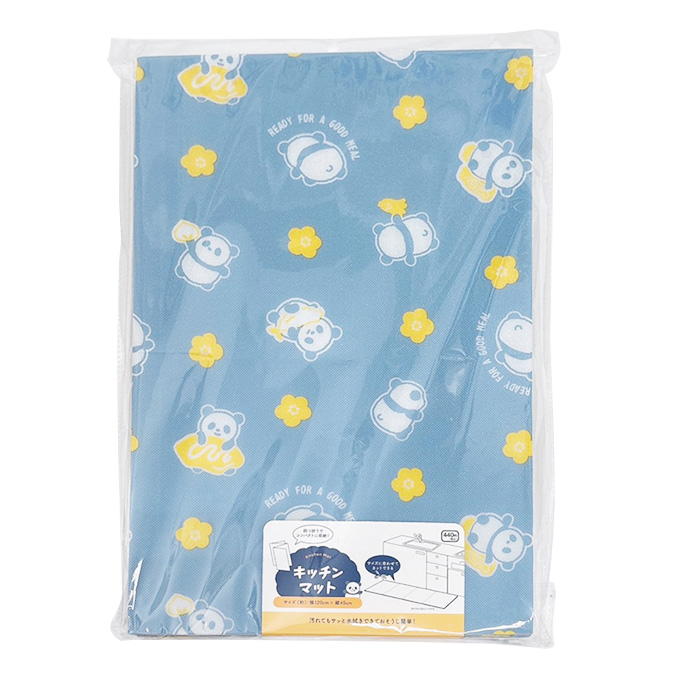 【まとめ買い】キッチンマット パンダ柄 0834/314895