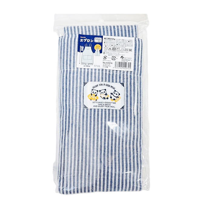 【まとめ買い】バッククロスエプロン パンダ柄 0834/314901
