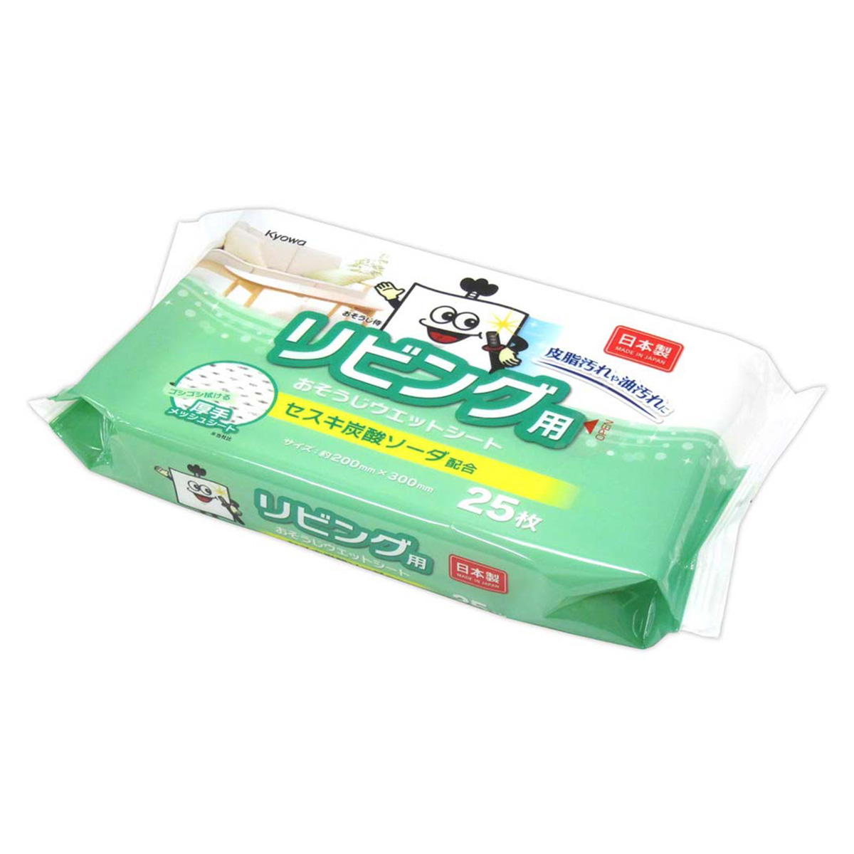 【まとめ買い】おそうじ侍リビング用お掃除ウエットシート25枚0915/315008