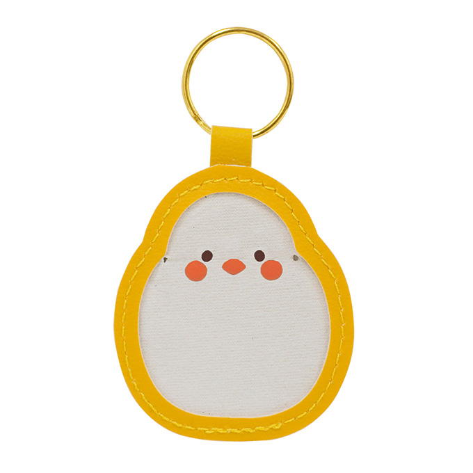 【まとめ買い】合皮鳥さんの羽根チャームインコ柄 0936/315276