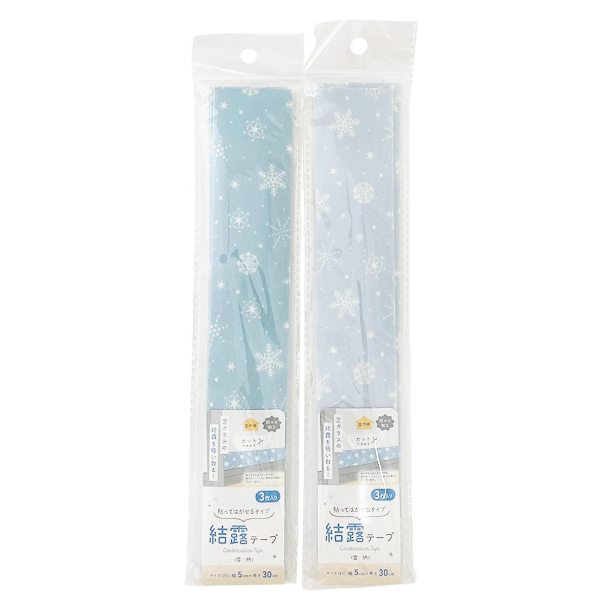 【まとめ買い】はがせる結露テープ3P 雪柄 0834/315534
