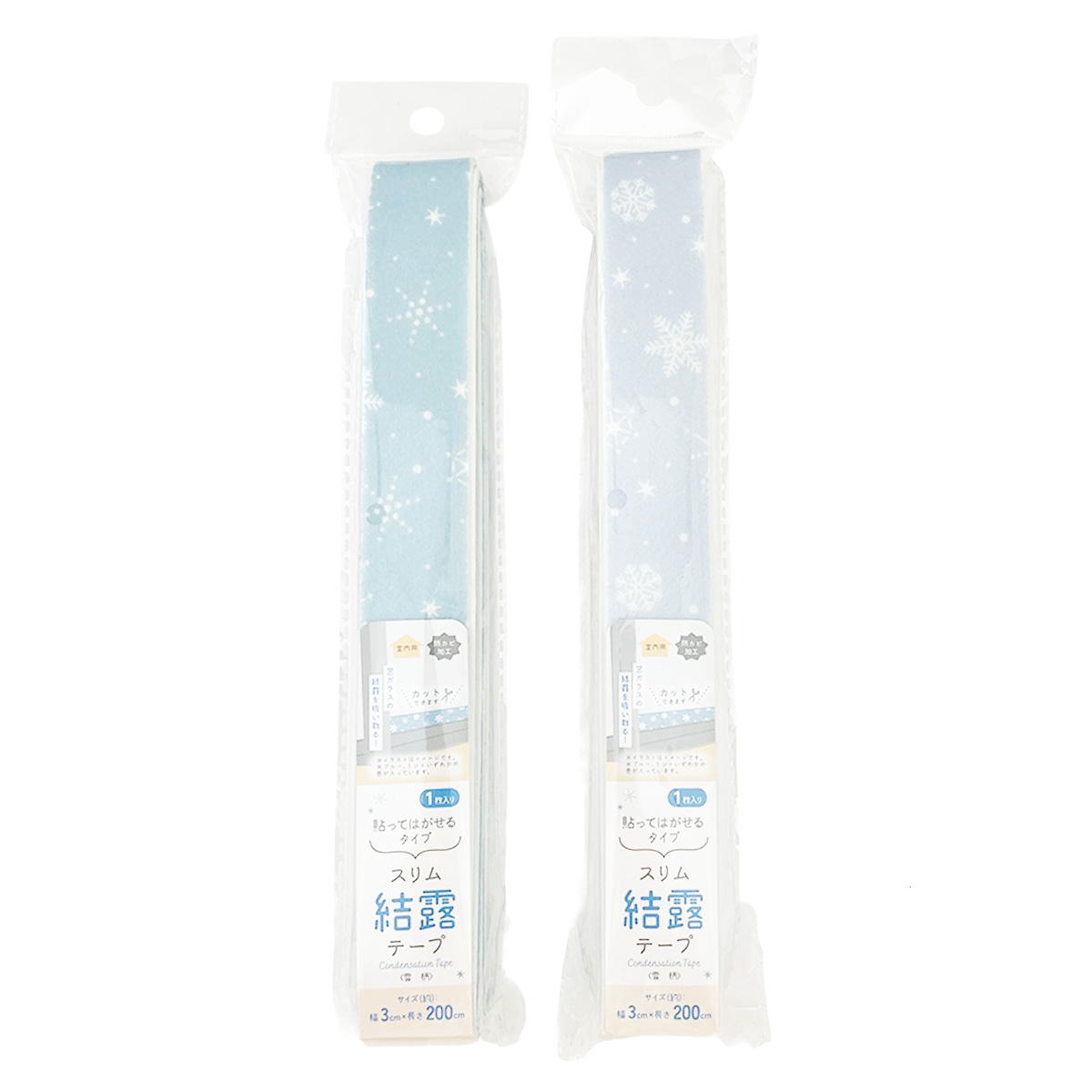 【まとめ買い】はがせる結露テープスリム 雪柄 0834/315539