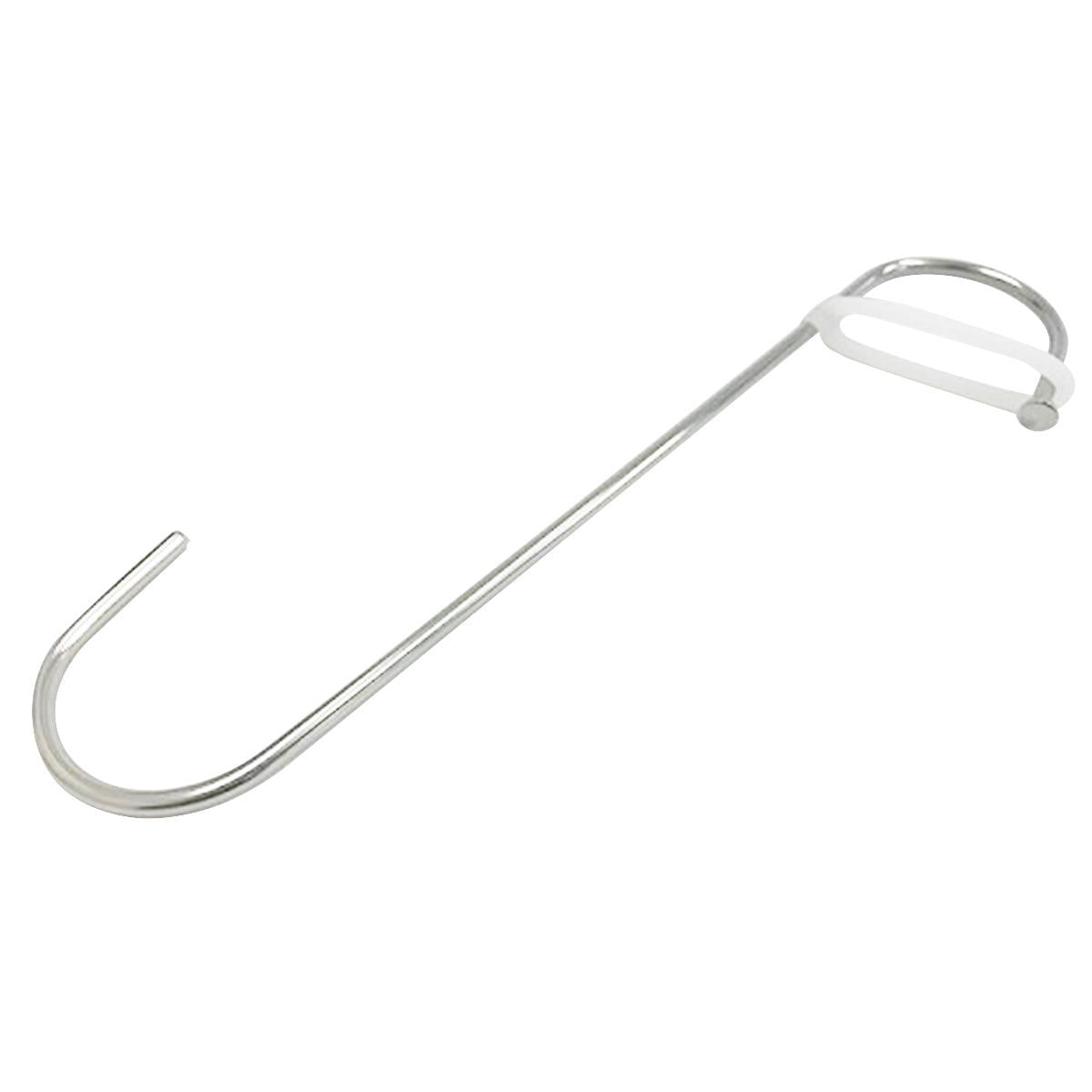 【まとめ買い】シリコンストッパー付きステンレスS字フック L 0459/315557