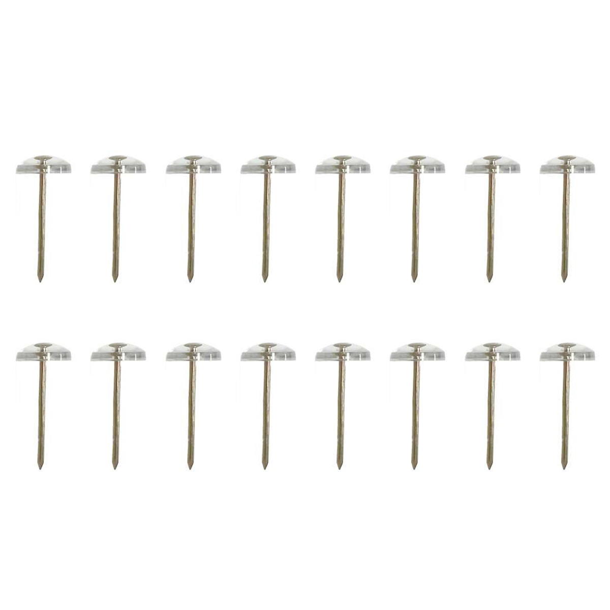 【まとめ買い】カーペットピン 小 クリア 16個入 0960/315571