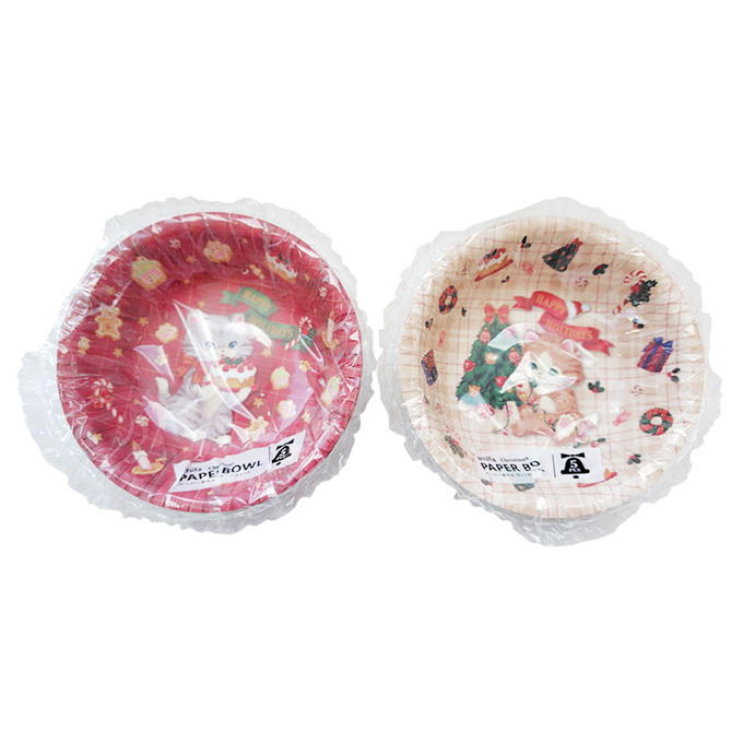 【まとめ買い】ペーパーボウル 5P ヴィンテージキャット 0356/315820