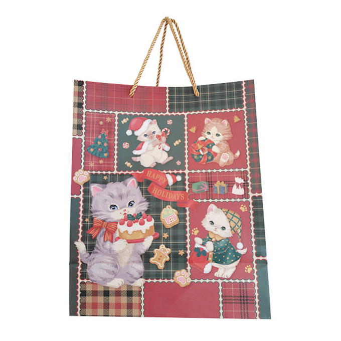 【まとめ買い】ハンドルバッグ M 縦 ヴィンテージキャット 0356/315822