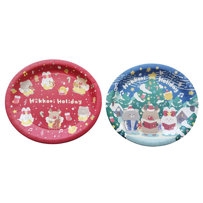 【まとめ買い】オーバルプレート 3P ほっこりホリデイ 0356/315827
