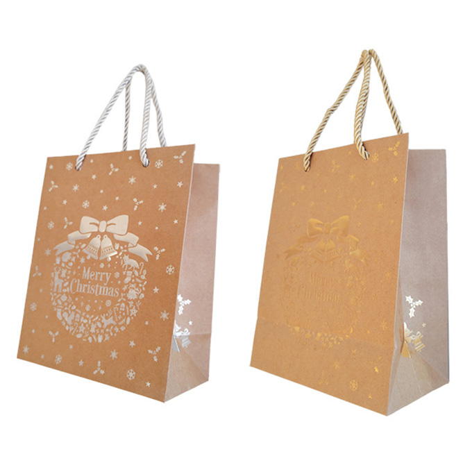 【まとめ買い】ハンドルバッグ S 縦 クリスマスフォレスト 0356/315840