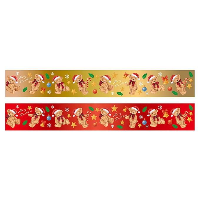 【まとめ買い】マスキングテープ 25mm×2m ベアサンタ 0356/315851