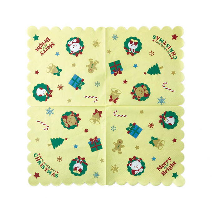 【まとめ買い】ペーパーナプキン 10P クリスマスフレンズ 0356/315862