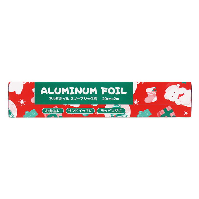 【まとめ買い】アルミホイルスノーマジック柄20cm×2m 0490/315885