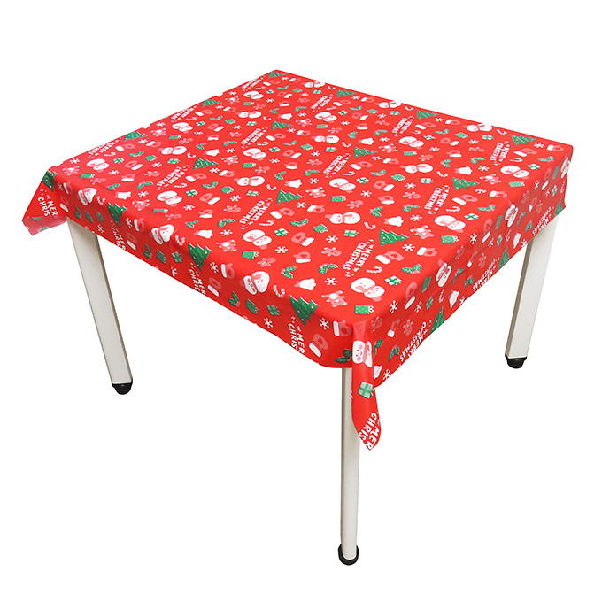 【まとめ買い】テーブルクロスゆるかわクリスマス柄90×120cm 0490/315888