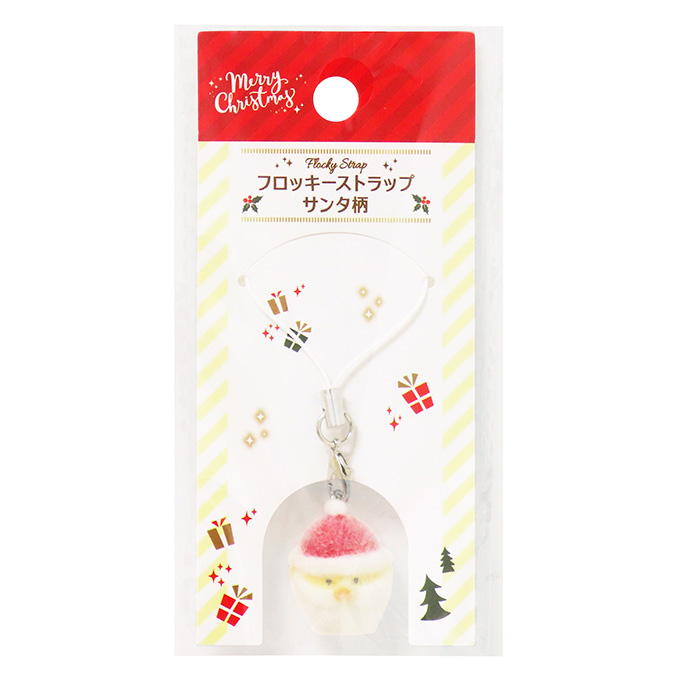 【まとめ買い】フロッキーストラップサンタ柄 0490/315890