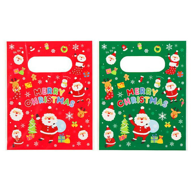 【まとめ買い】オーバルバッグ クリスマス 18×15cm 0911/315930