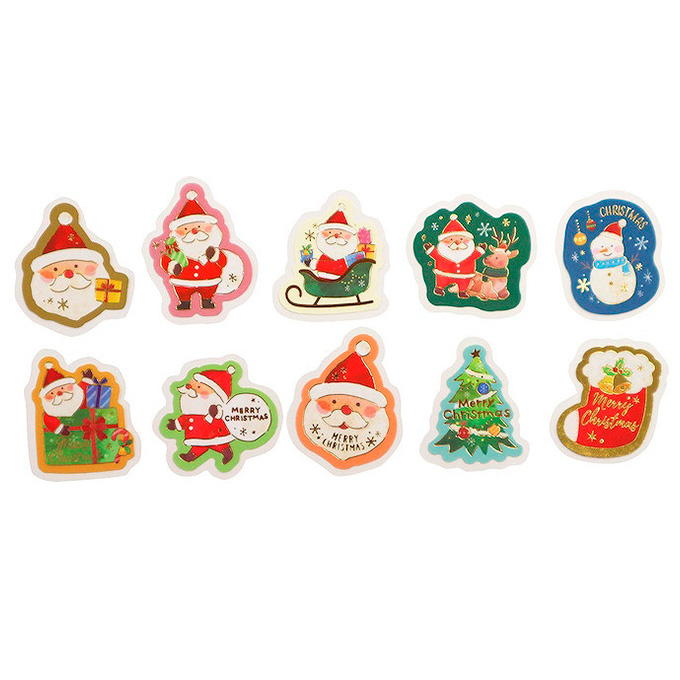 【まとめ買い】フレークシール 30P ほんわかクリスマス 0911/315961