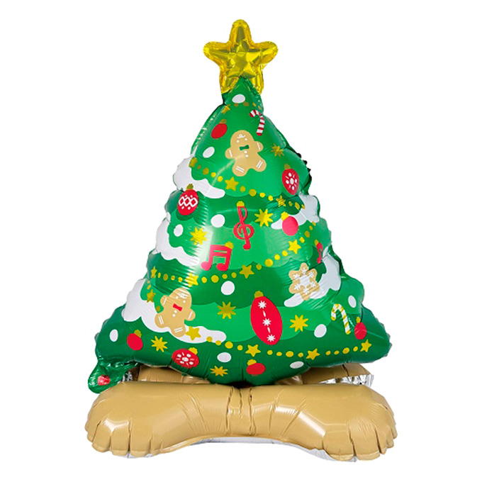 【まとめ買い】スタンドバルーン クリスマスツリー 0603/316051