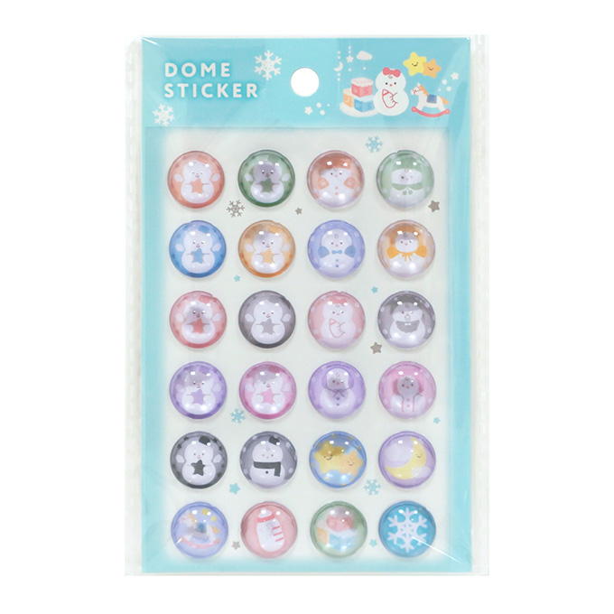 【まとめ買い】ドームシール スノーコア柄 0936/316142