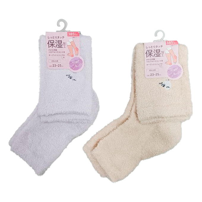 【まとめ買い】シャギーモールトゥレスかかと保湿シマエナガ 9001/317758