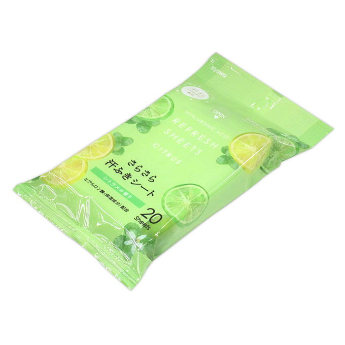 【まとめ買い】さらさら汗ふきシート シトラス 20枚 0915/317790