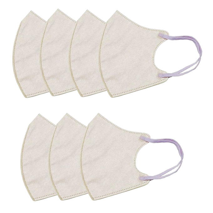 まとめ買い】2D Fit Up MASK ライトライラック7枚入 1583/317825 | ワッツ